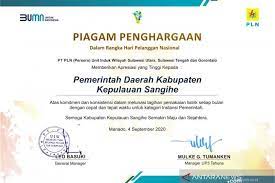 Cv ijazah transkrip nilai skl sertifikat penghargaan. Pemkab Sangihe Terima Piagam Penghargaan Dari Pln Antara News Sulawesi Utara