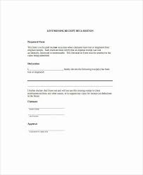 Missing Receipt Form Template Beautiful 17 Sample Receipt Forms In Doc In 2020 Letter Templates Free Contract Template Homeschool Lesson Plans Template