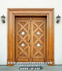Maybe you would like to learn more about one of these? Pintu Rumah Motif Profilan Modern Klasik Pintu Rumah Klasik Ikhsan Furniture Jepara