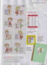 Cross Stitch Alphabet Chart Project Pinterest Cross