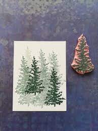 Sign up to our newsletter to keep in touch with all the latest news and discounts. Tree Rubber Stamp For Christmas Card Cardmaking Pine Stamp Woodland Theme Xmass Forest Plant Stationery Botanical Craft For Kids Tree Stamp Tree Stencil Cardmaking