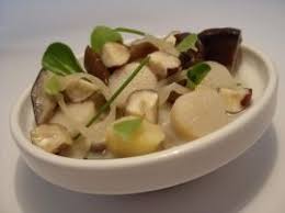 Blanquette De Petoncles Champignons Et Noisettes Recette Blanquette Recettes De Cuisine Blanquette