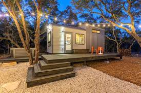 Located just three miles from downtown wimberley, the cabins are set on more than 6 acres of beautiful, private texas hill country with amazing views and all the privacy you need. Texas Tiny House Glamping In Wimberley