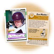 Baseball is a sport which every athlete would enjoy. Make Your Own Baseball Card