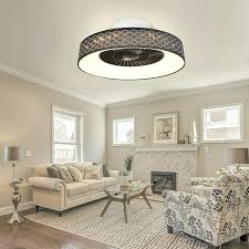 Black Flush Mount Ceiling Fan