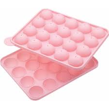 Here is an image for you to pin: Sweetly Does It 20 Hole Silicone Cake Pop Mould
