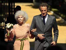 Francisco de goya/ duquesa de alba, la duquesa blanca. Spanish Wedding 85 Year Old Duquesa De Alba Gets Married