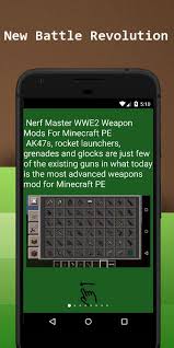 How to i get the guns? Nerf Master Wwe2 Weapon Mods For Minecraft Pe For Android Apk Download