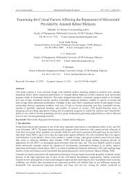 Amanah ikhtiar malaysia (aim) is malaysia's largest microcredit organization. Pdf Examining The Critical Factors Affecting The Repayment Of Microcredit Schemes In Amanah Ikhtiar Malaysia