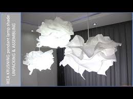 Ikea Krusning Pendant Lamp Unpacking Assembling Review Youtube Ikea Lamp Shade Ikea Lamp Paper Lantern Lights