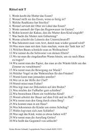 Fragen Mit Antworten Auf T Artikulation Sprache Sprache Aktivitaten Fur Senioren Ratsel Fur Kinder