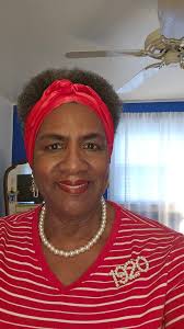 Retired teacher sharing classroom materials