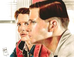 Marty and George McFly by JuanJoseGuzman