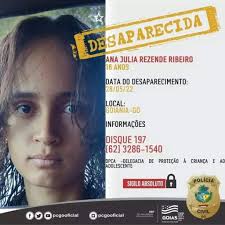 Desaparecida: Ana Julia Rezende Ribeiro