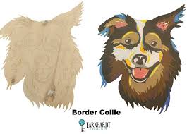 Paint your pet or favorite animal, even your college mascot! Border Collie Diy Pop Art Paint Kit Dog Pop Art Pop Art Animals Pop Art Painting