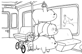Panda, the middle child, is hopelessly. I Made A Coloring Book Page Webarebears