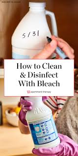 Quick navigation of how to purify water with bleach. Bleach Cleaning How To Disinfect Surfaces And Whiten Laundry With Bleach Apartment Therapy