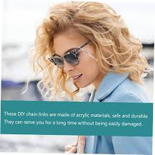 Amazon.com: ULDIGI Accesorio de fabricación de manualidades, 200 unidades,  eslabones de cadena acrílica, macarrón, bricolaje, anillos de eslabones de  cadena de plástico para joyería : Arte y Manualidades