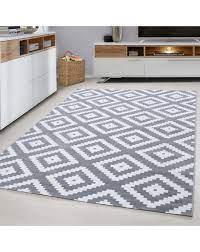 Teppich für jugendzimmer jugendzimmer teppich jugend teppiche für jungen amp mädchen egal ob grün blau türkis grau rund oder eckig jeder jugendzimmer teppich ist ein blickfang und in. Designer Wohnzimmer Jugendzimmer Teppich Wandmotiv Kariert Plus 8005 Grey Grosse 80x150 Cm