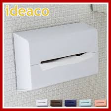 ideacoティッシュケースwallウォールティッシュカバーティッシュペーパーティッシュボックスカバーおしゃれインテリア雑貨北欧テイストティッシュホルダーキッチンペーパーホルダーペーパータオルホルダー壁掛け縦型車イデアコティッシュボックスケース箱