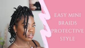 Conditioning your natural hair with braids is much the same as conditioning it when it's loose. How To Create Mini Braids Protective Style Krissy Lewis