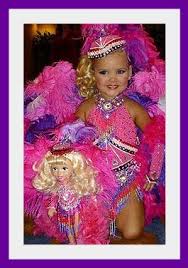 Eden Wood With Her Look Alike Doll We Love Eden Eden Wood Beauty Pageant Dresses Pageant Girls