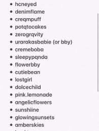 I'll mostly be cosplaying ocs and characters from assassination classroom or undertale. Aesthetic Short Usernames For Tiktok Novocom Top