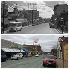 Then And Now Pine Street Rolla Mo Rolla Favorite Places Historical