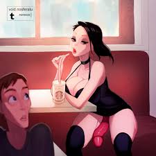 Futa sissy trans made by AI porn pics