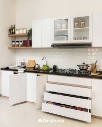 Scandinavian Chic House Serpong Dapur Luar Ruangan Desain Interior Dekor Kamar Mandi