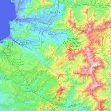 Horas quilpué exatas horas chile. Mapa Topografico Quilpue Altitud Relieve