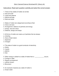 It helps us understand who we are as humans and. Std 5 6 General Science Worksheet Worksheet