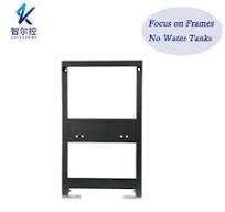 Visible Cistern Toilet Tank White and Black Glass Luxury ...