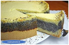 Mehl und backpulver hinzufügen und zu einem glatten teig verkneten. Mohnkuchen Mit Schmandguss Tanja S Glutenfreies Kochbuch