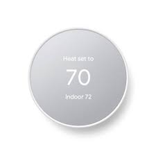 The nest thermostat contains a rechargeable lithium ion battery. Google Nest Thermostat Target
