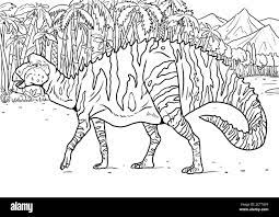 edmontosaurus banque d image et photos alamy coloriage de flamant rose