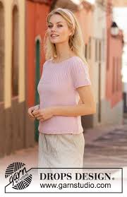 How to knit a top down jumper. Soda Fountain Drops 201 40 Free Knitting Patterns By Drops Design