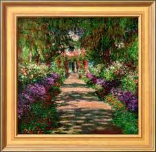 A Pathway In Monet S Garden Giverny 1902 Giclee Print By Claude Monet Monet Garden Giverny Recycled Garden Art Claude Monet