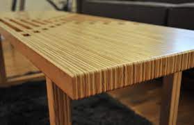 I decided to make a coffee table, and i've always liked the herringbone pattern so that's what i did for the top. How To Flatten Plywood Endgrain Table General Woodworking Talk Wood Talk Online