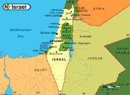 Zemljopis izraela je vrlo raznolik,. Izrael Mapa Superjoden