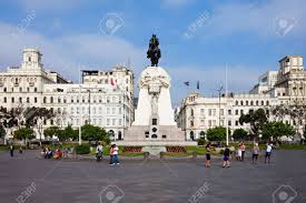 As a young man, he gained military experience in spain, but returned home to free his country from the control of the spanish forces. Lima Peru 10 Mai 2015 Monument Zu Jose De San Martin Auf Der Piazza San Martin In Lima Peru Lizenzfreie Fotos Bilder Und Stock Fotografie Image 53571238