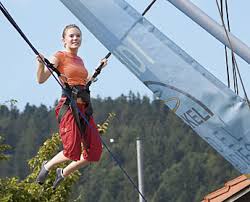 Not every trampoline will come with an enclosure, but you can choose to purchase one with your trampoline. Bungee Trampolin Sommer Rodelbahn Sankt Englmar Rodel Und Freizeitparadies Im Bayerischen Wald