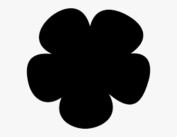 All of these flowers clipart black and white resources are for download on 123clipartpng. Simple Flower Clip Art Simple Flower Silhouette Vector Hd Png Download Transparent Png Image Pngitem