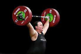 The times has several articles about her. Transgender Weightlifter Hubbard Selected For Tokyo Olympics Bloomberg