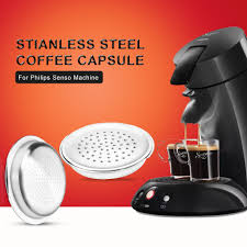 Maybe you would like to learn more about one of these? Stainless Steel Coffee Capsule Caps For For Philips Senseo Coffee Machine Coffee Filter Tools Prograf Hard Capsules Coffee Filters Aliexpress
