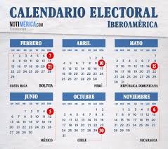 Pc alista proclamación oficial de daniel jadue 24/4/2021 | el anuncio se realizaría esta jornada, en el marco de la reunión del comité central de la. Calendario Electoral De Iberoamerica En 2016