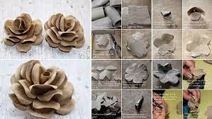 You can upcycle all of those lovely cylinders into pretty, festive snowflake decorations. How To Make Roses Using Toilet Tubes Toilet Paper Crafts Toilet Paper Tube How To Make Rose