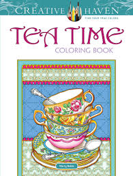 Signup to get the inside scoop from our monthly newsletters. Creative Haven Teatime Coloring Book Adult Coloring Creative Haven Coloring Book Marty Noble Amazon De Bucher