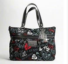 Catch That Coach Coach Poppy Graffiti Glam Tote 16052 Coach Poppy Shopper Bag Coach Poppy Purse