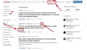How We Answer Quora Questions To Drive Traffic To Our Website This Or That Questions Blogging Questions Answers